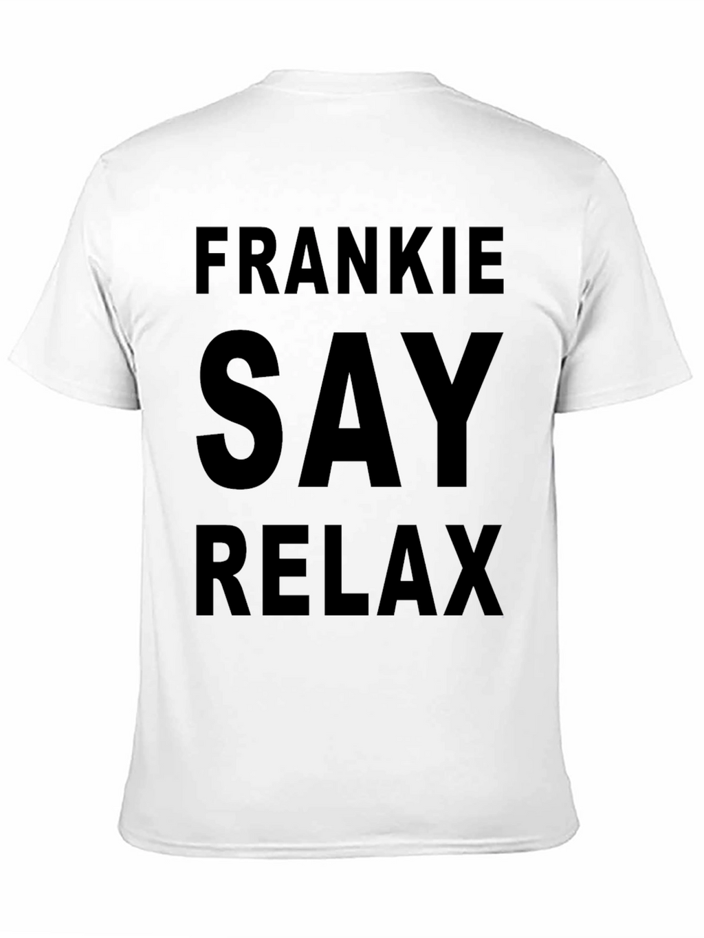 Frankie Say Relax Black T-Shirt