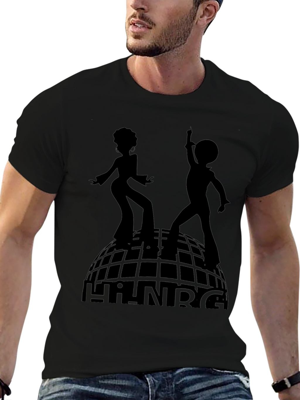 Retro Disco Dance T-Shirt - HI NRG Graphic Tee