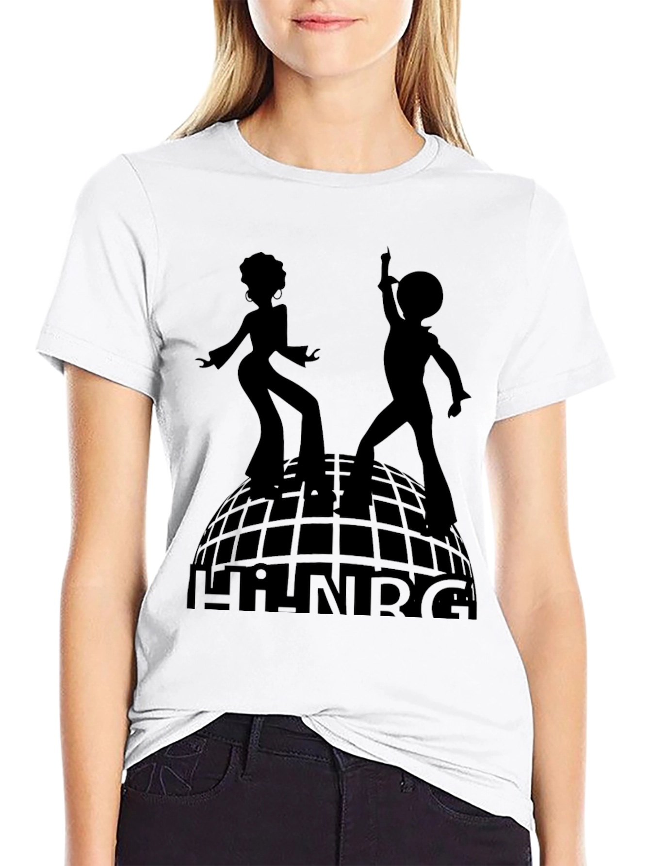 Retro Disco Dance T-Shirt - HI NRG Graphic Tee