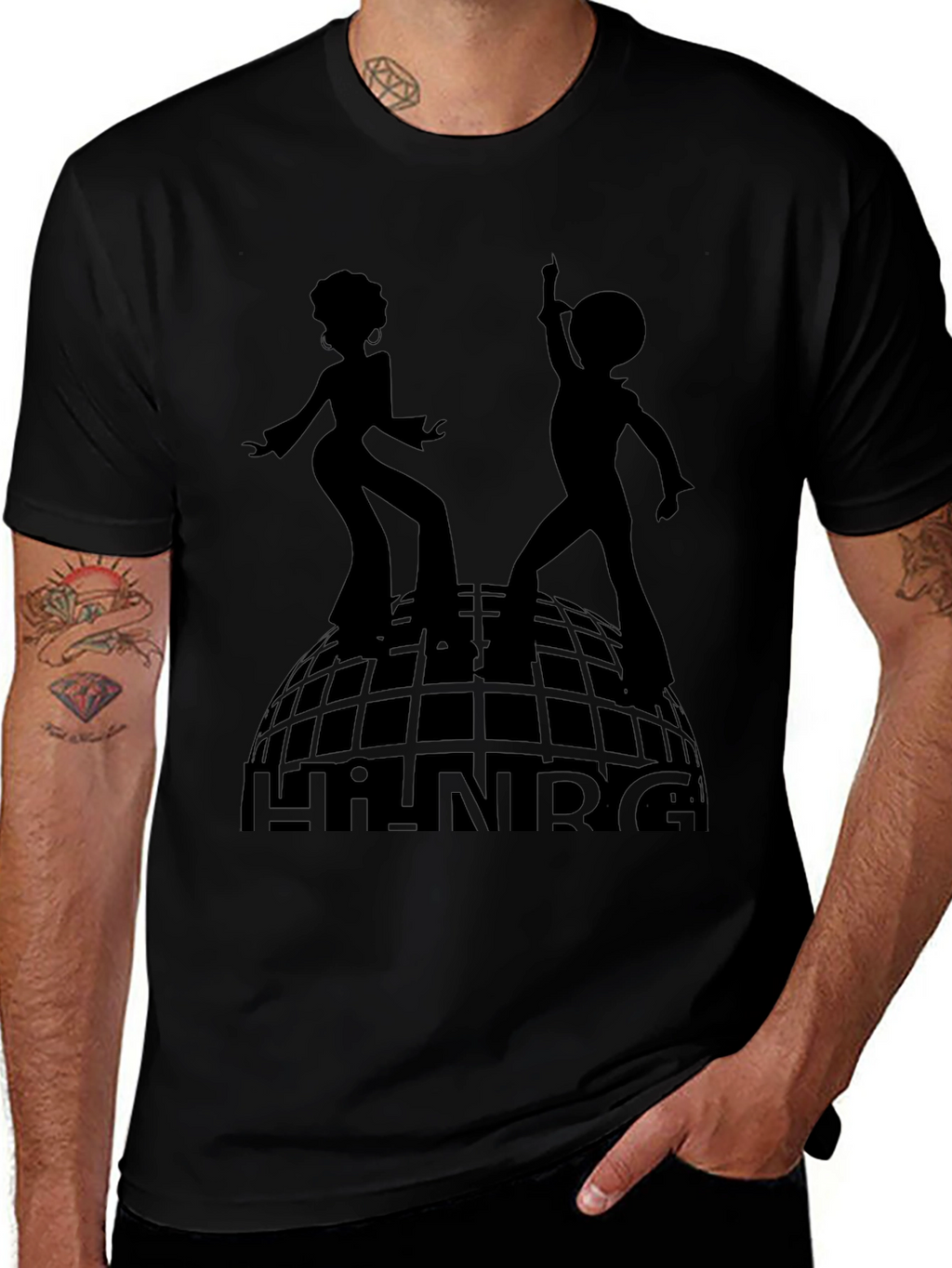 Retro Disco Dance T-Shirt - HI NRG Graphic Tee