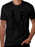 Retro Disco Dance T-Shirt - HI NRG Graphic Tee