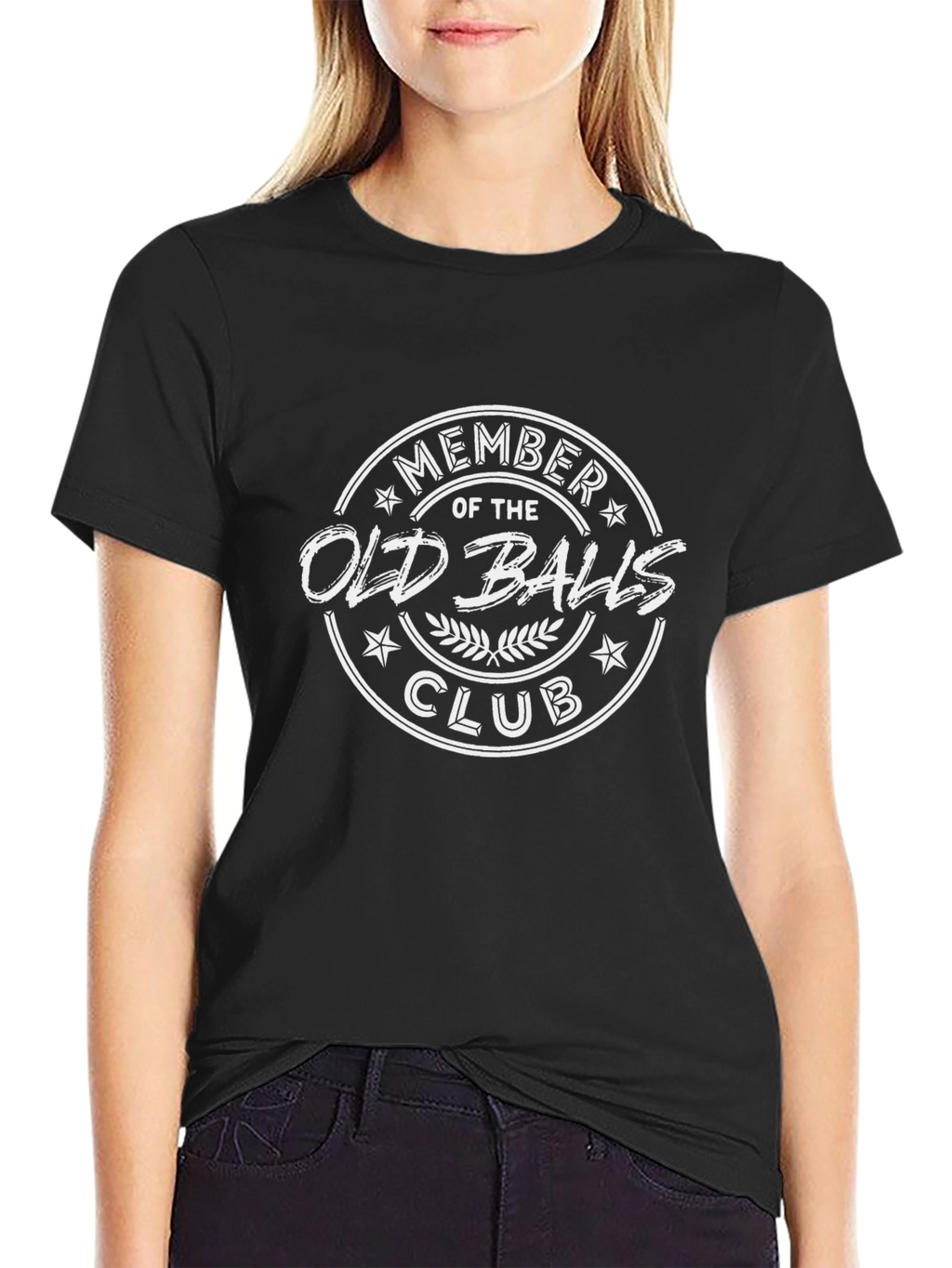 Funny Old Balls Club Graphic T-Shirt
