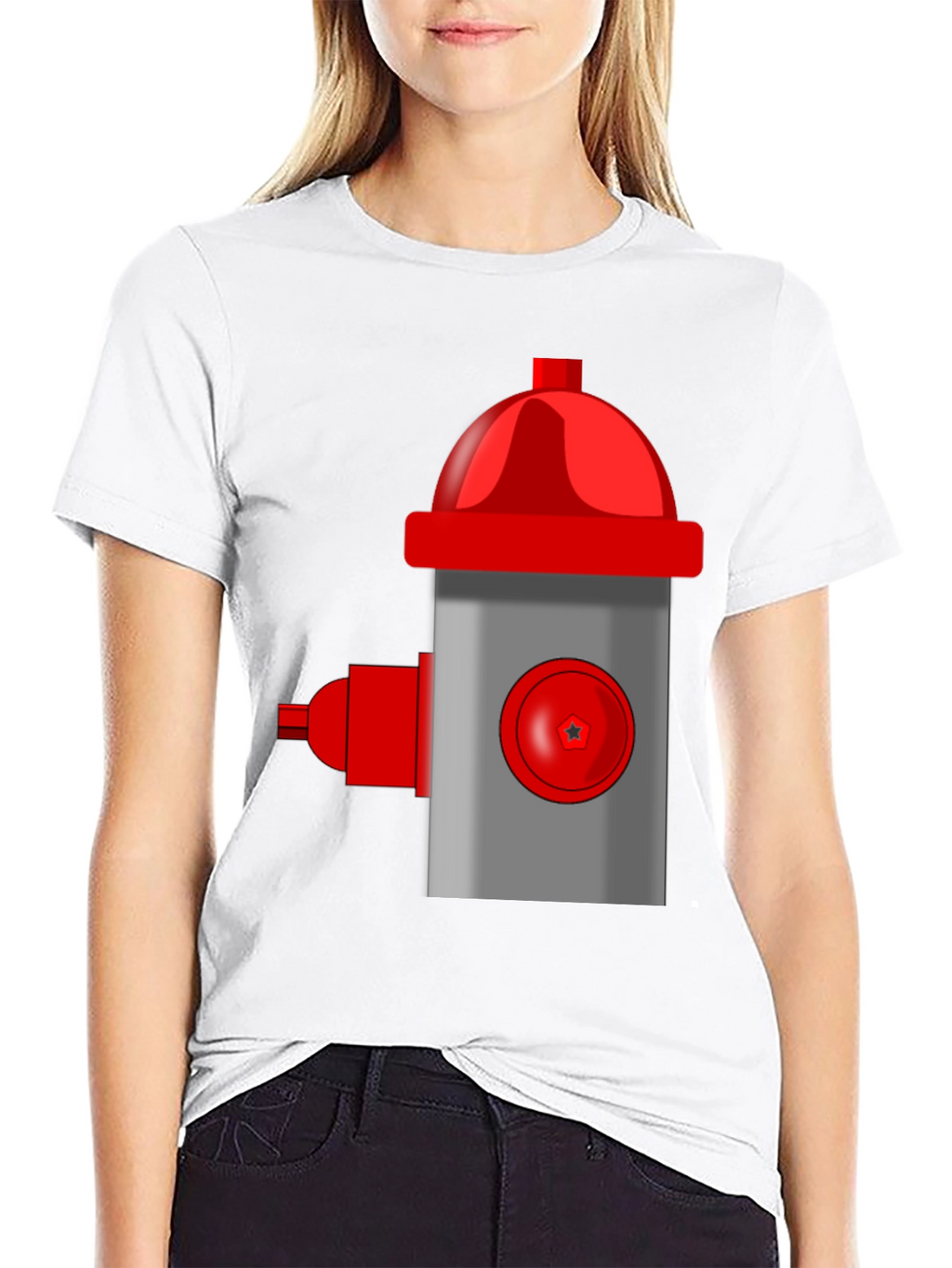 Fire Hydrant Graphic Tee - Bold Statement