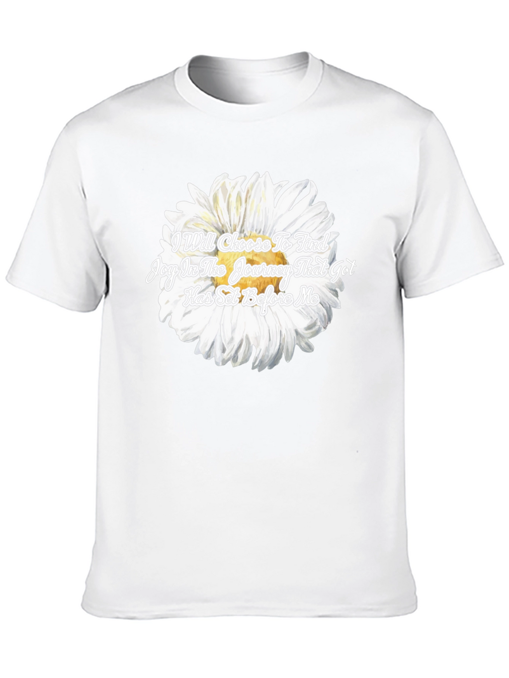 Joyful Journey Black Graphic Tee