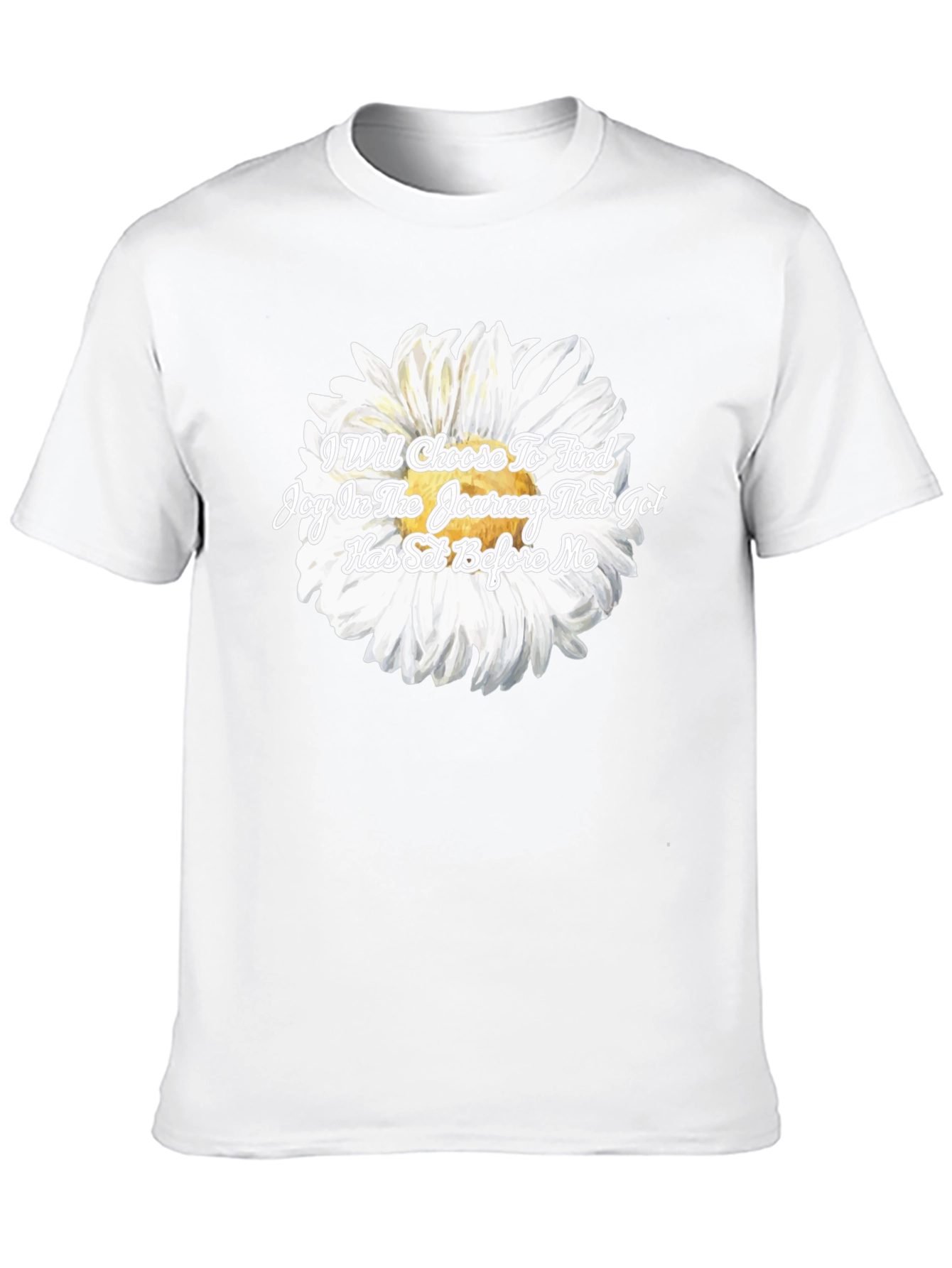 Joyful Journey Black Graphic Tee