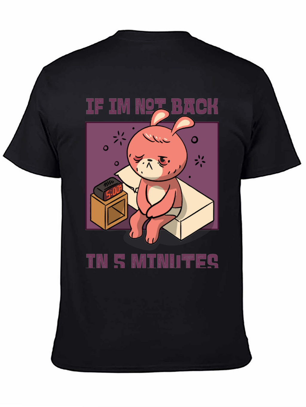 Sleepy Bunny 5 Minutes T-Shirt