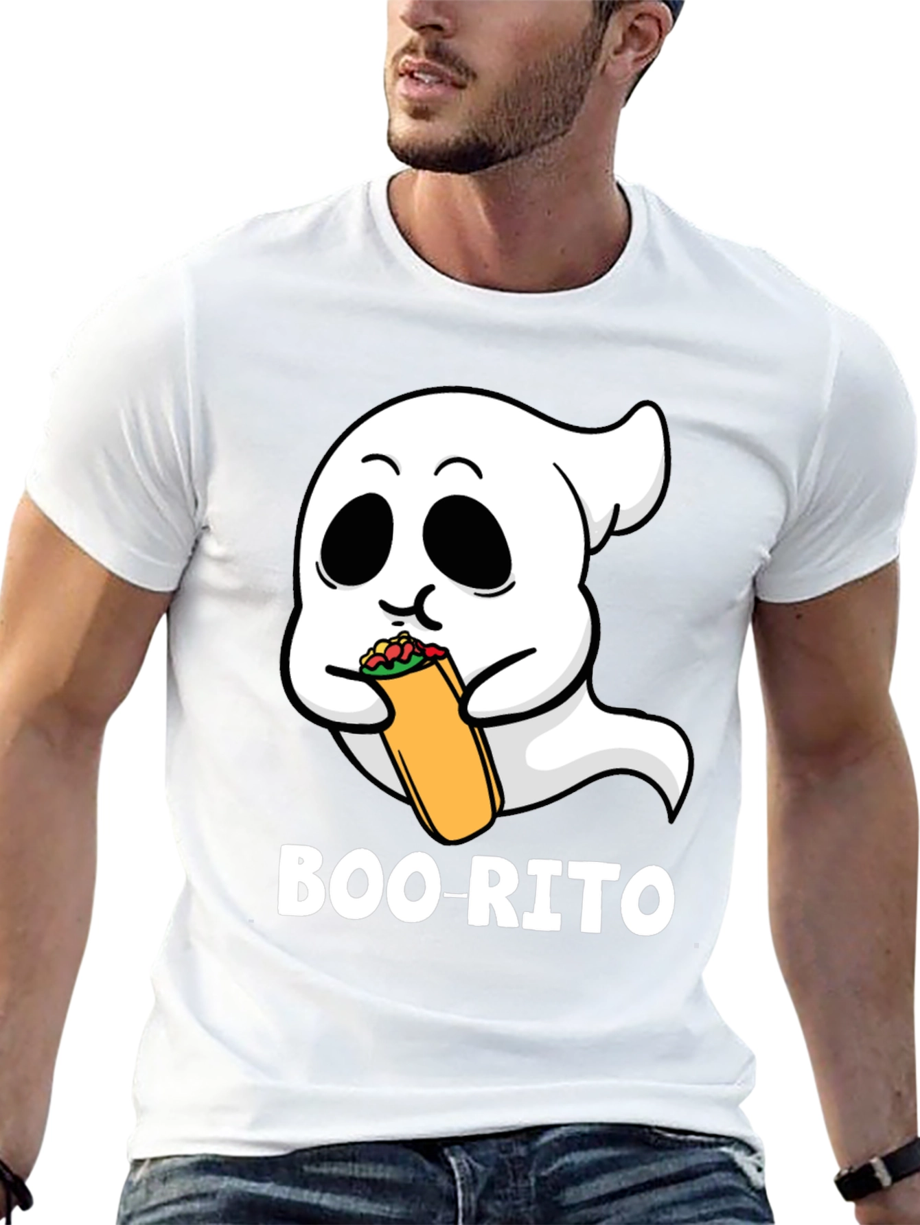 Boo-rito Graphic T-Shirt - Halloween Fun