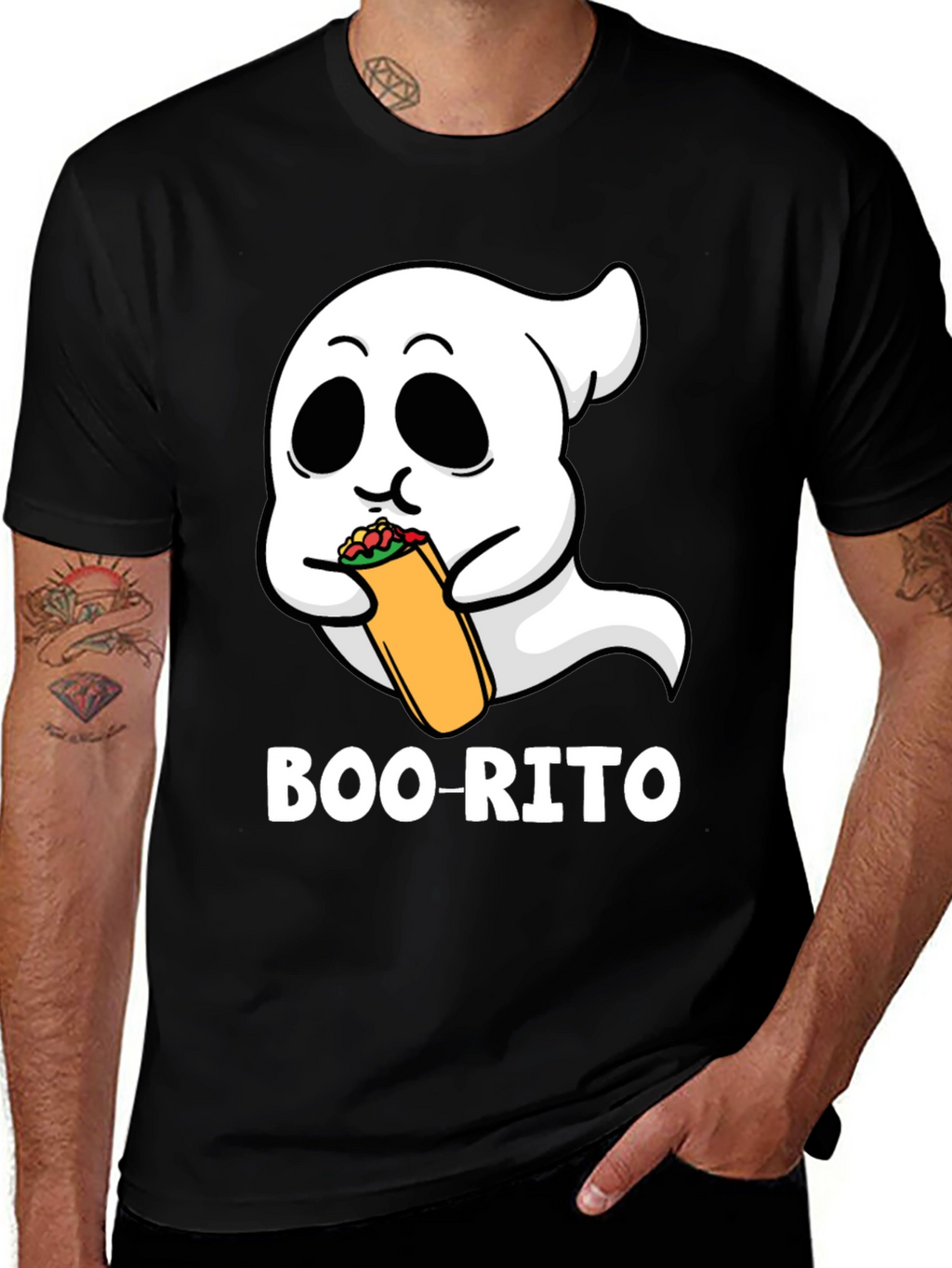 Boo-rito Graphic T-Shirt - Halloween Fun