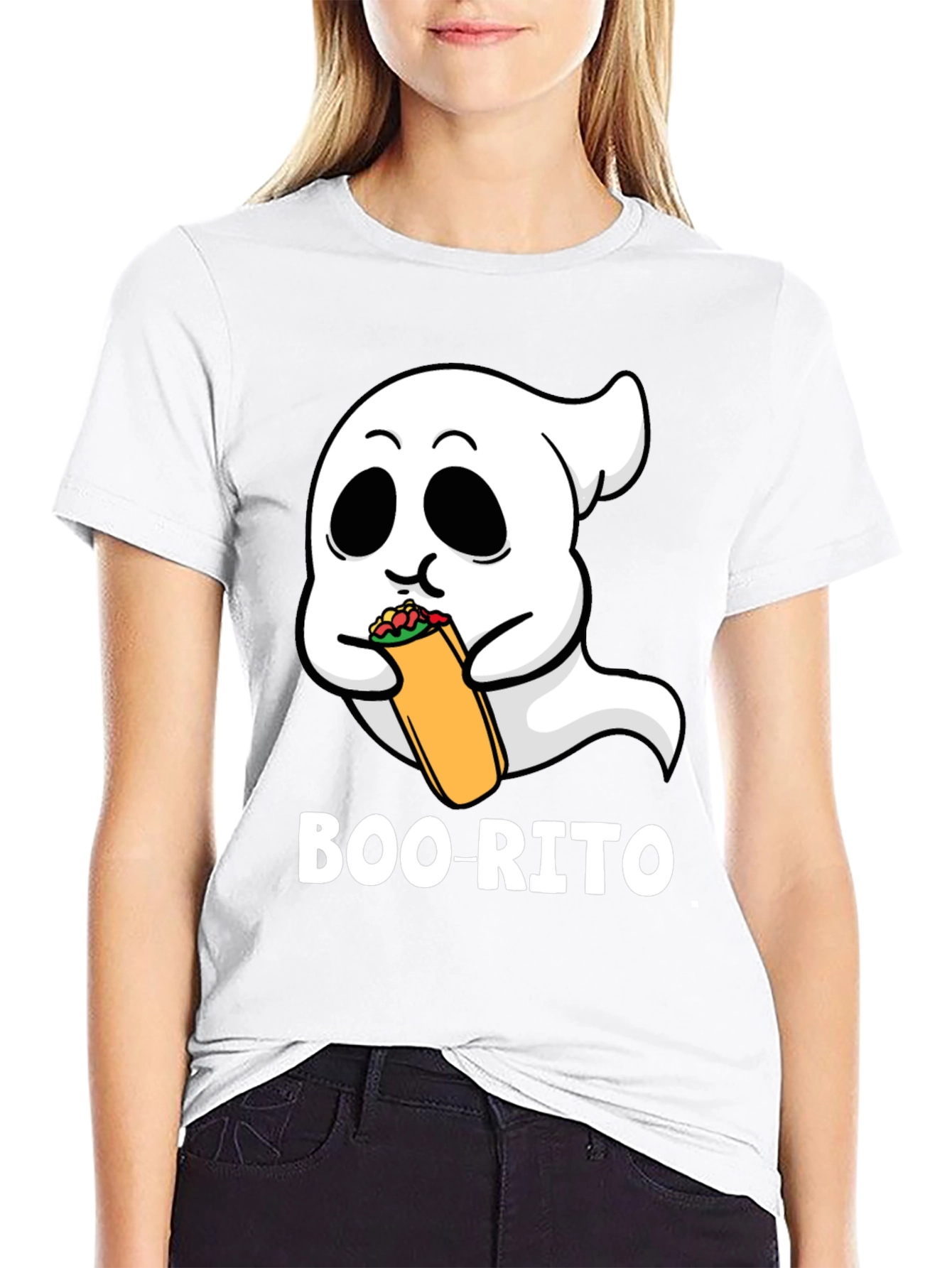 Boo-rito Graphic T-Shirt - Halloween Fun
