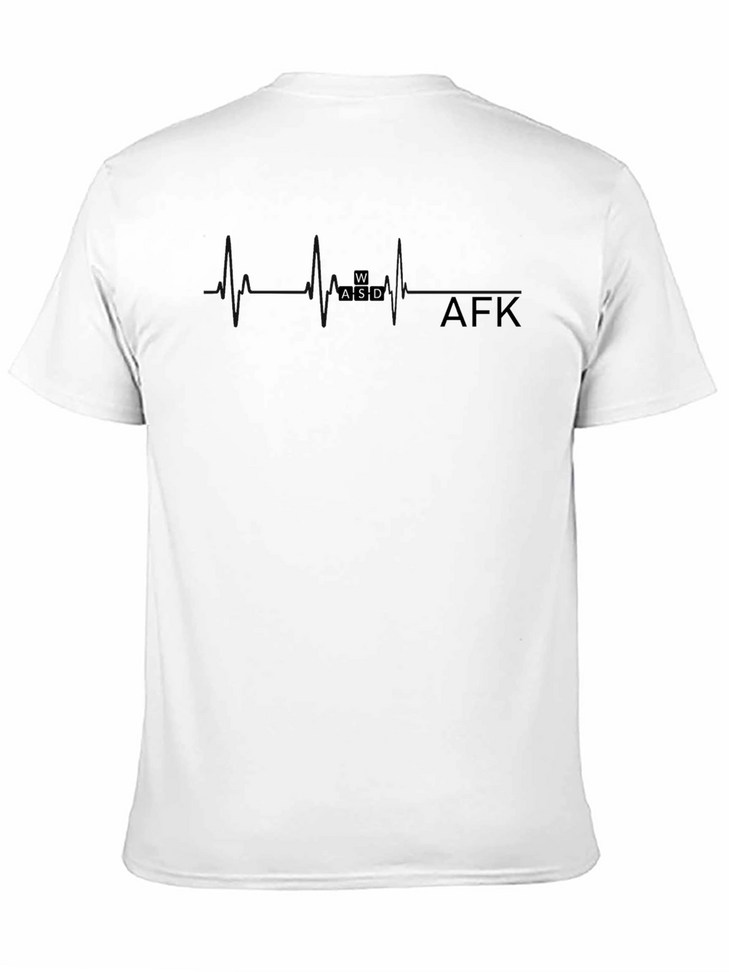Gaming AFK T-Shirt - Black Crew Neck Tee
