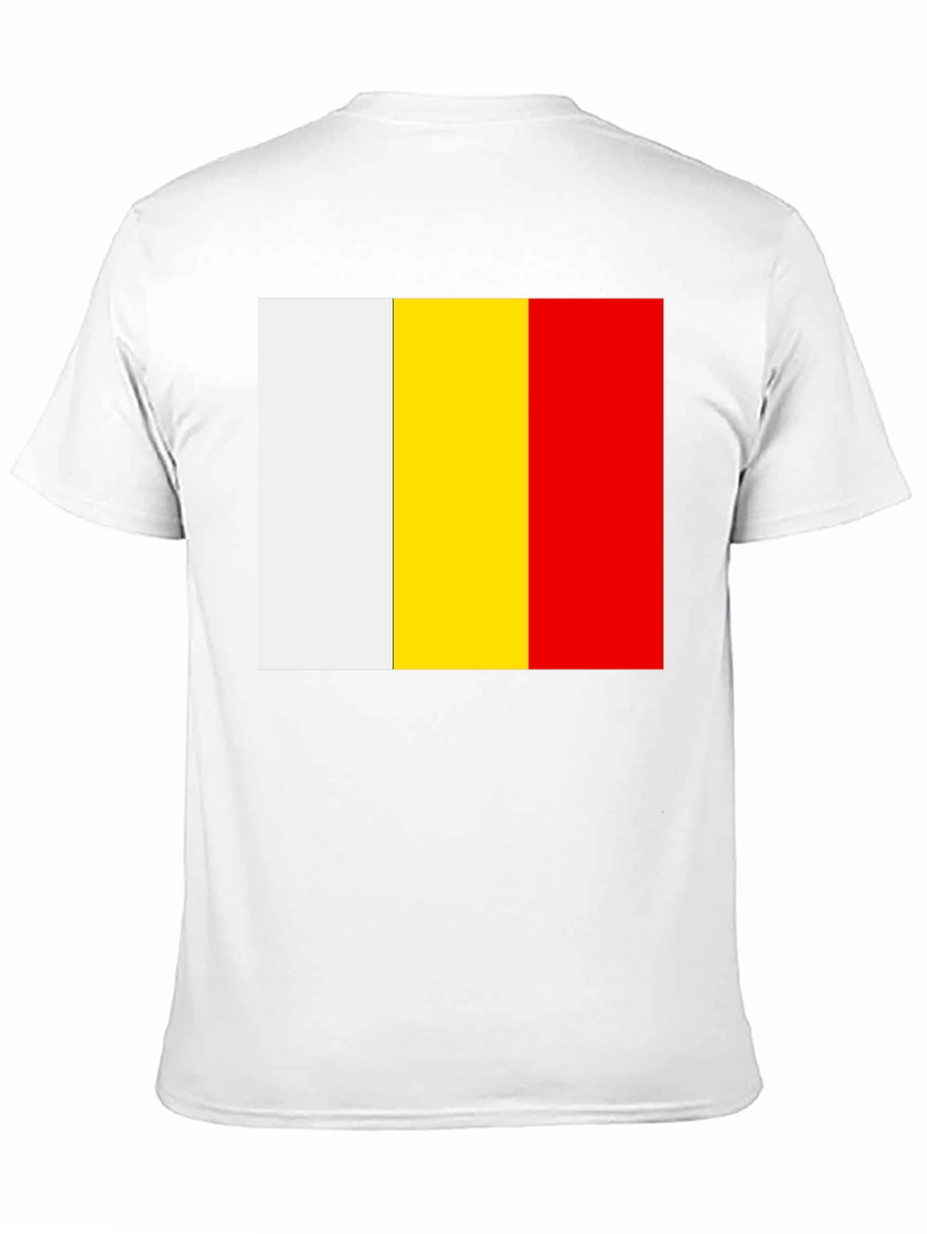 Belgian Flag T-Shirt - Black Cotton Tee