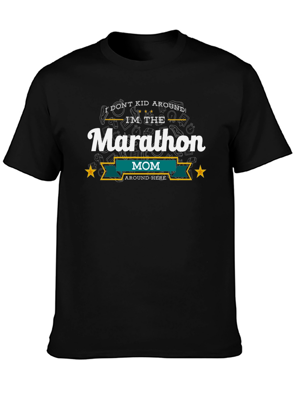 Marathon Mom Graphic T-Shirt