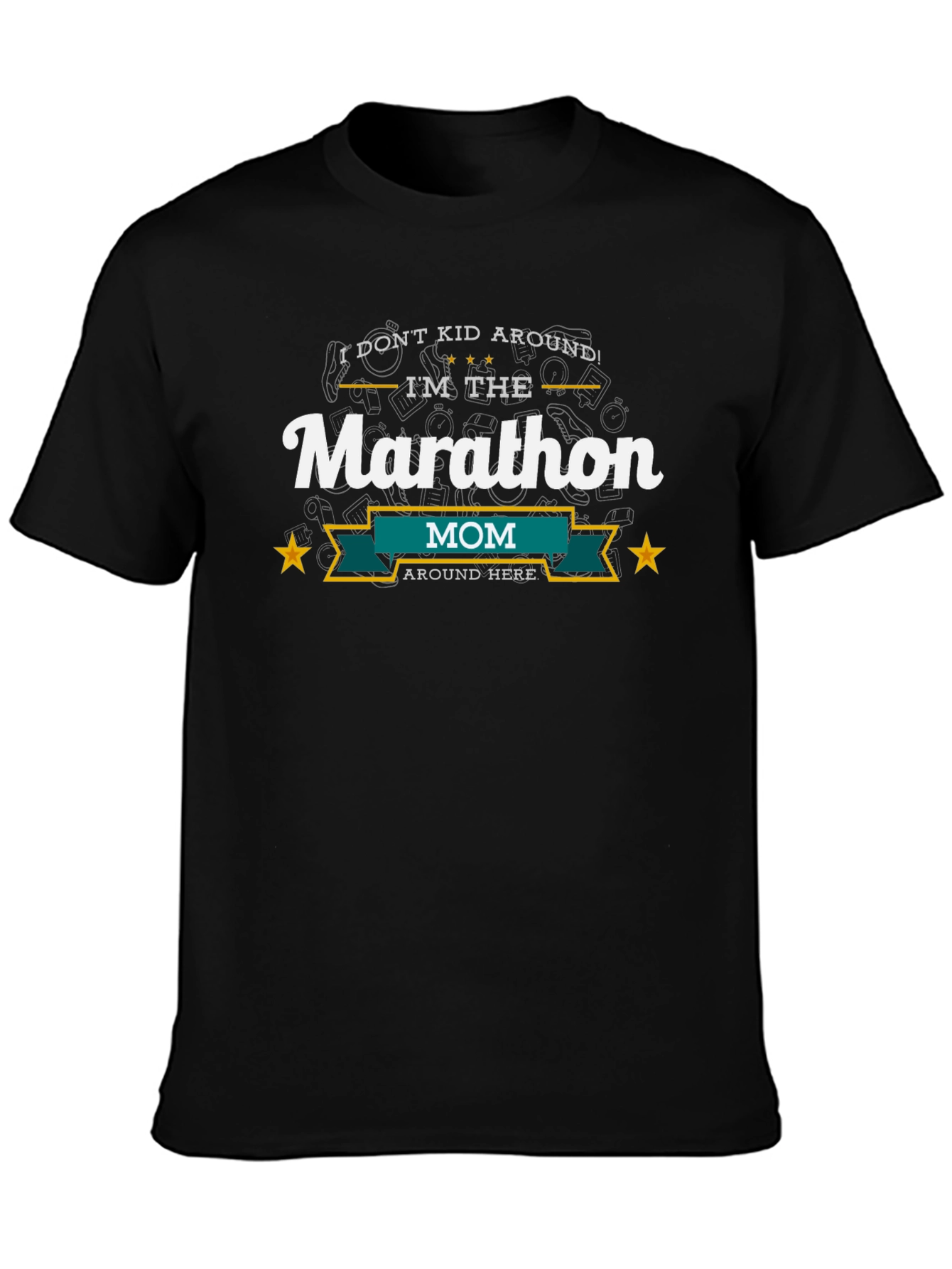 Marathon Mom Graphic T-Shirt