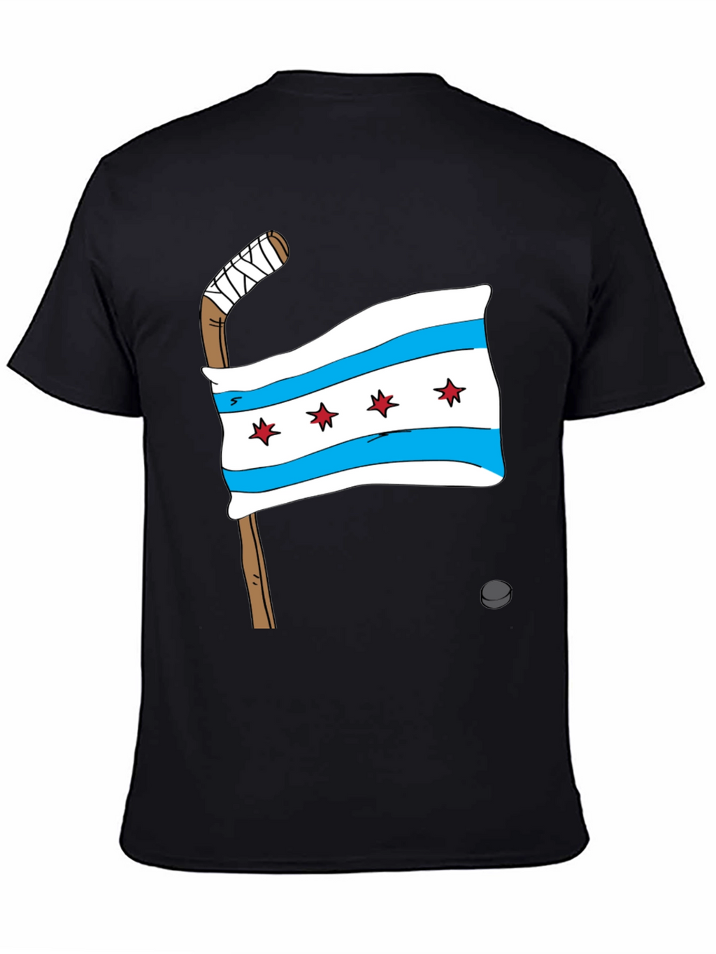 Chicago Flag Hockey T-Shirt