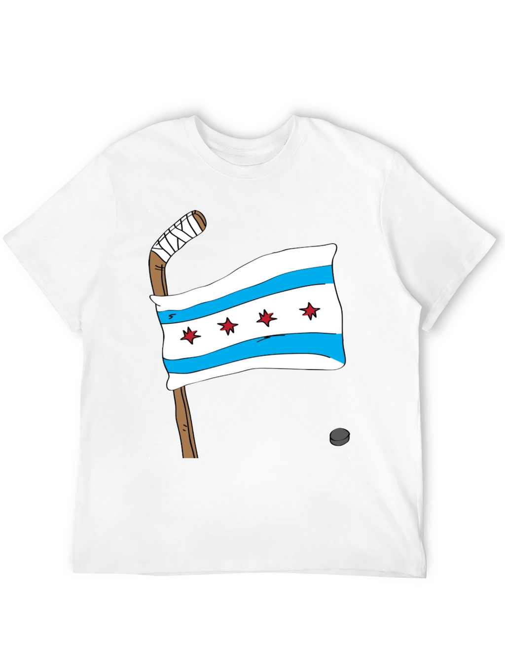 Chicago Flag Hockey T-Shirt