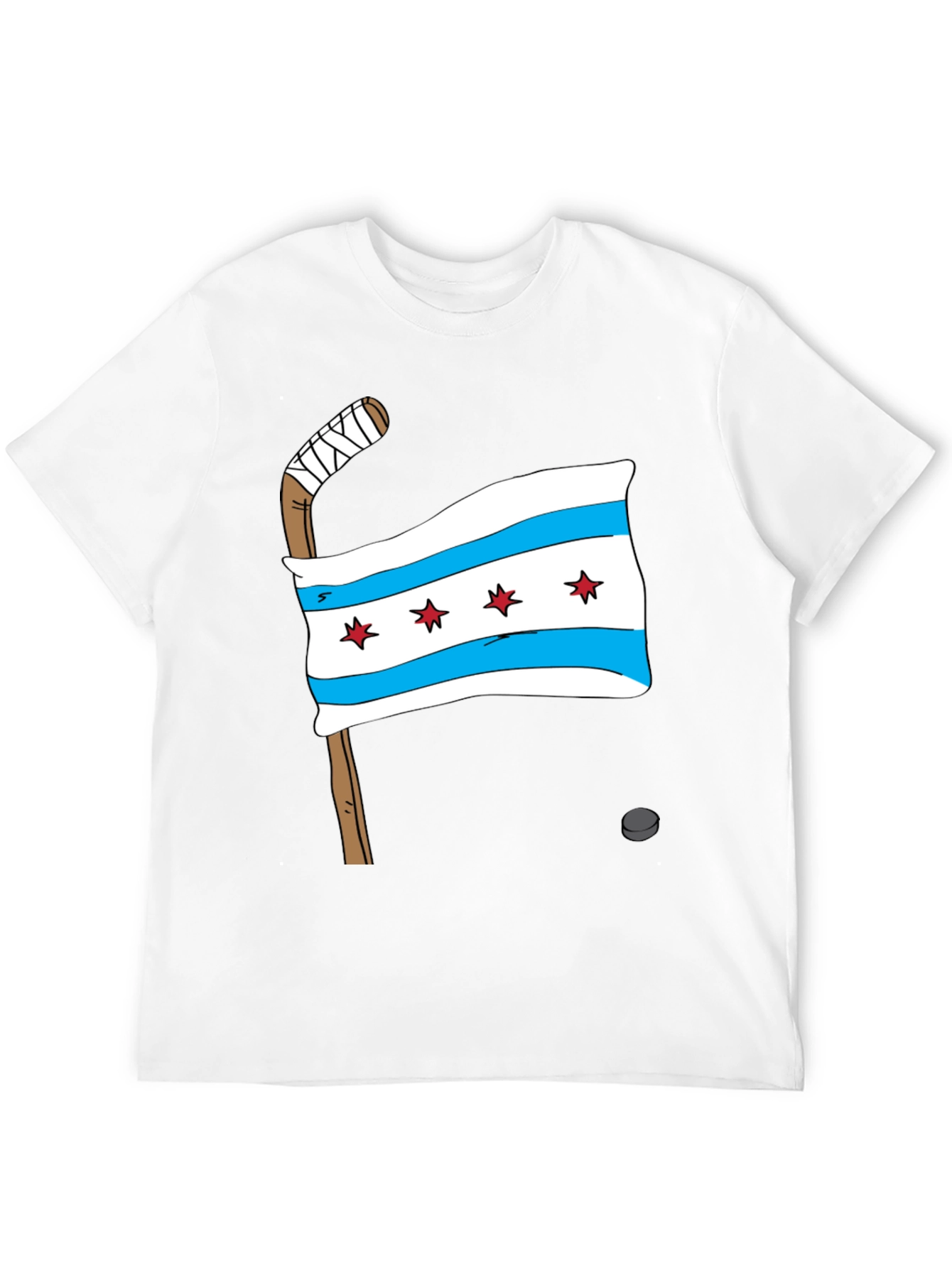 Chicago Flag Hockey T-Shirt