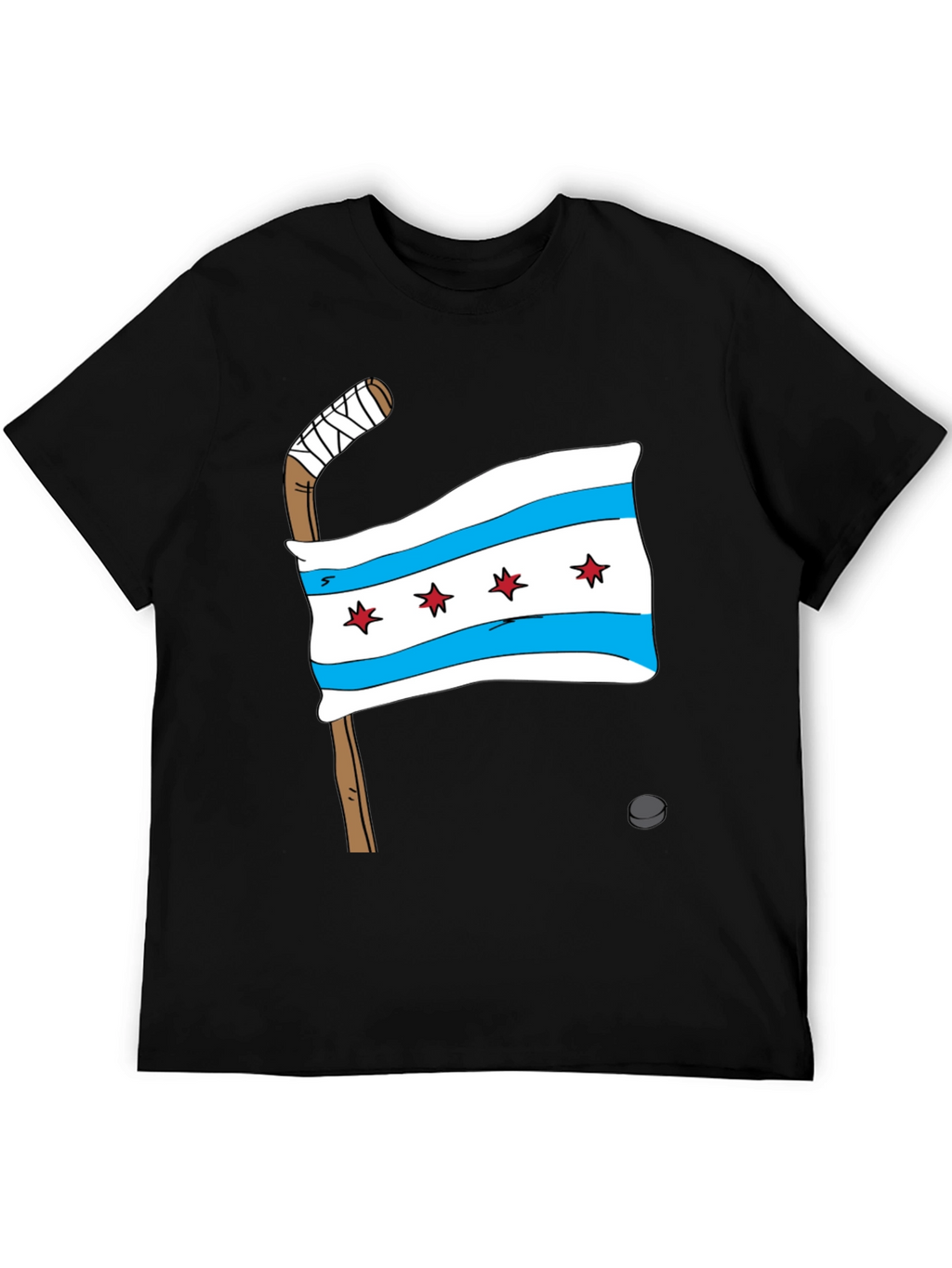 Chicago Flag Hockey T-Shirt