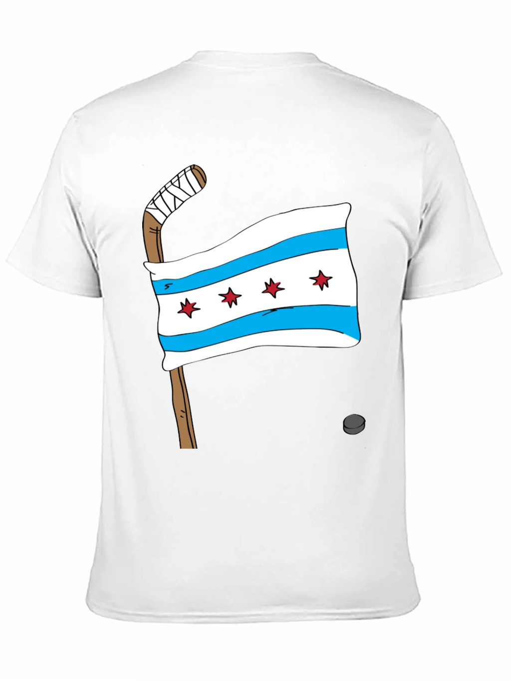 Chicago Flag Hockey T-Shirt