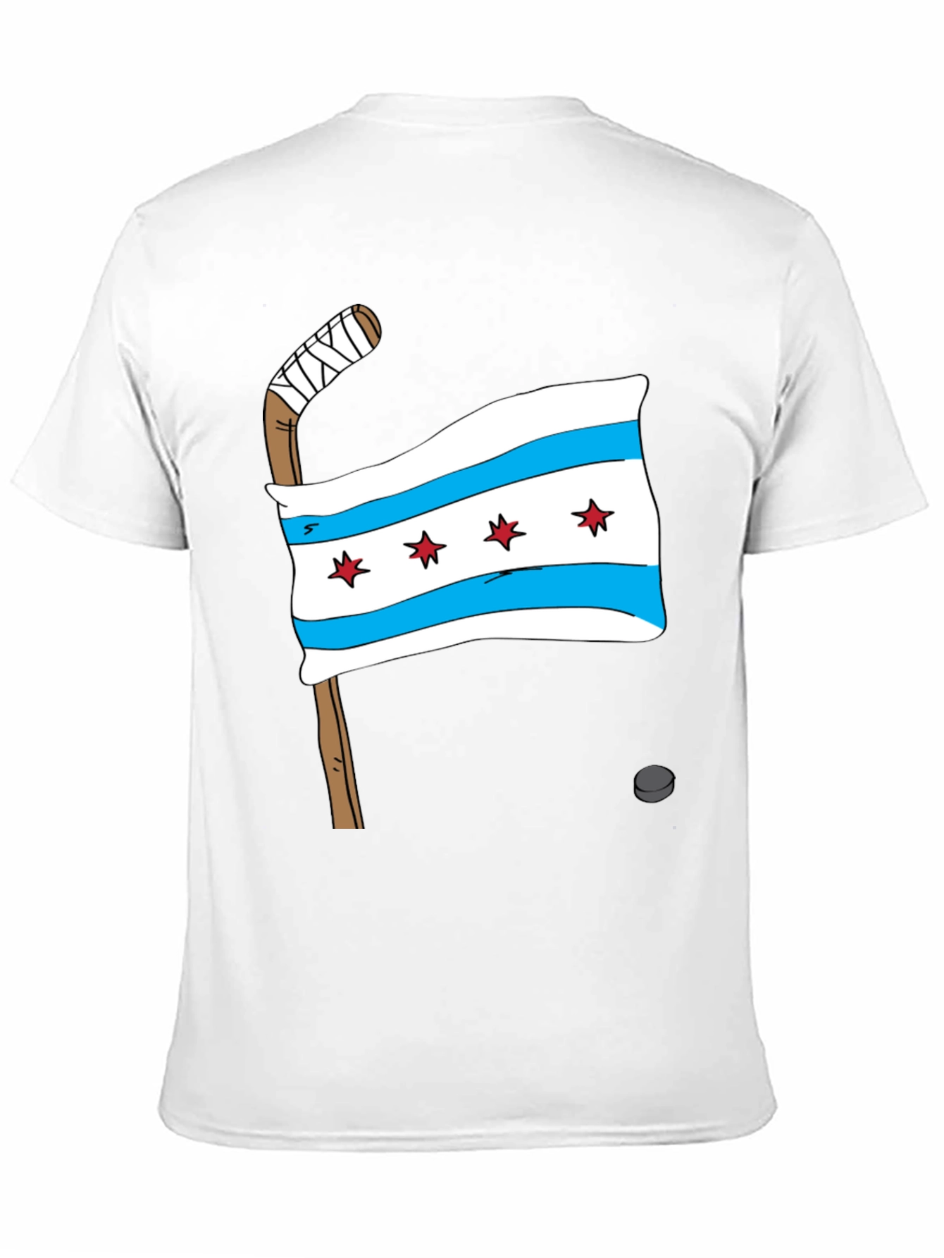 Chicago Flag Hockey T-Shirt