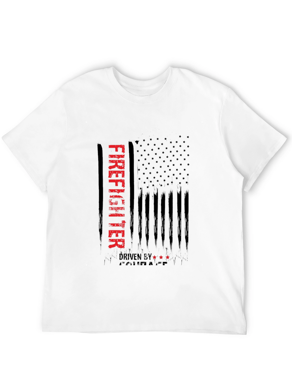 Firefighter Driven By Courage T-Shirt