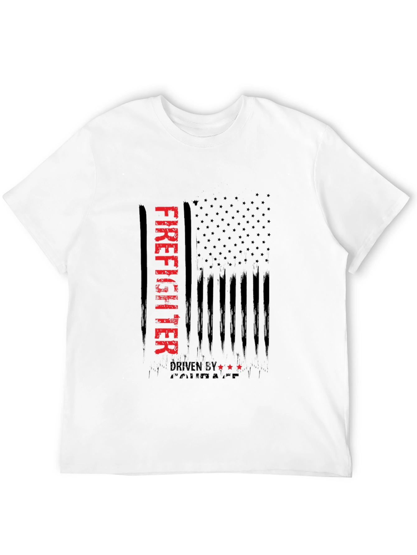 Firefighter Driven By Courage T-Shirt
