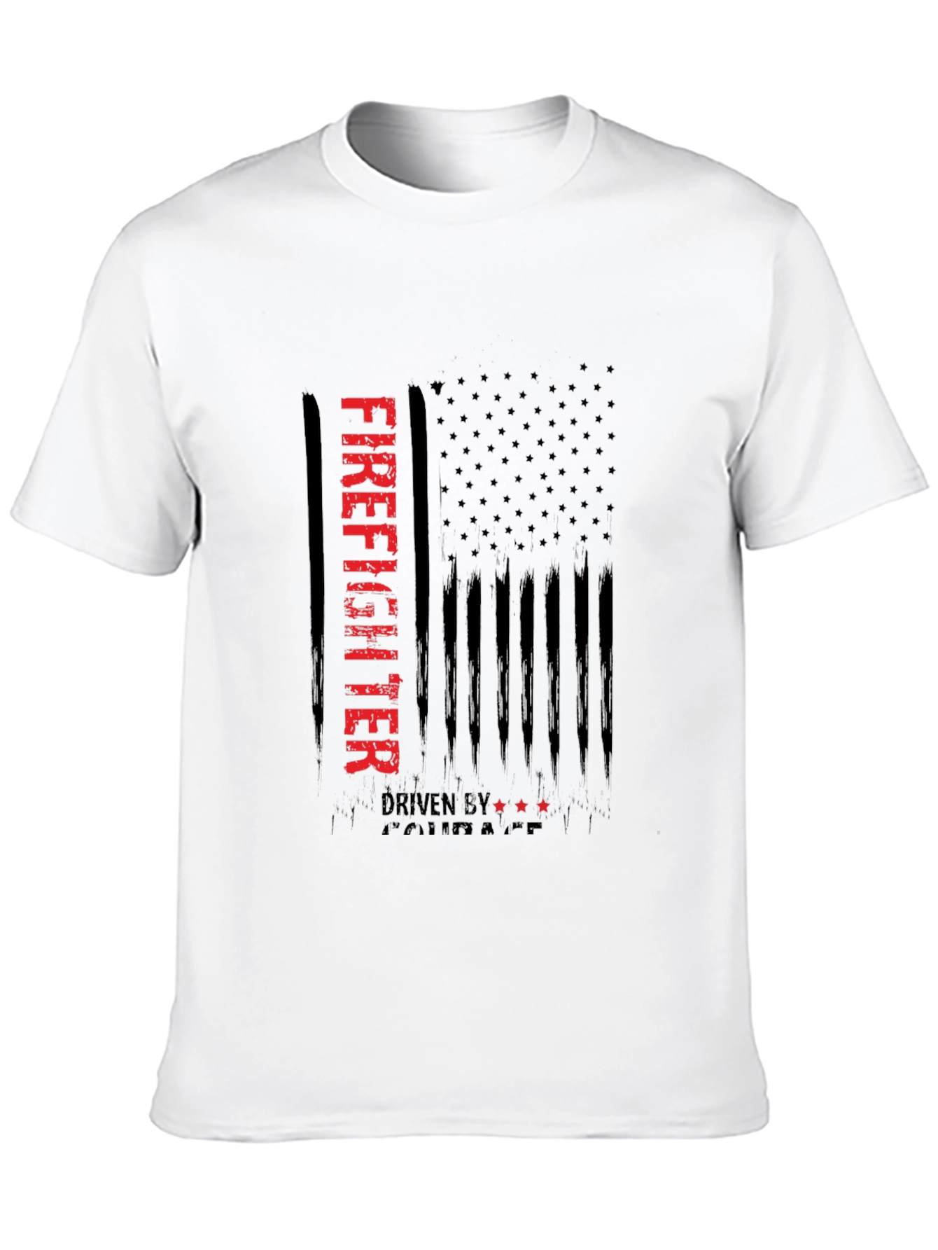 Firefighter Driven By Courage T-Shirt