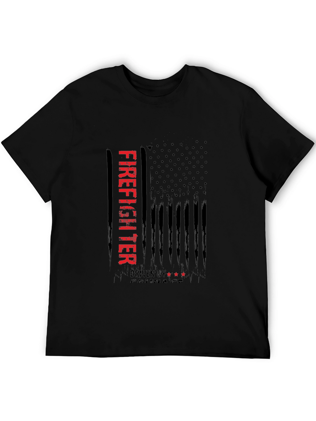Firefighter Driven By Courage T-Shirt