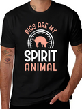 Pigs Are My Spirit Animal T-Shirt