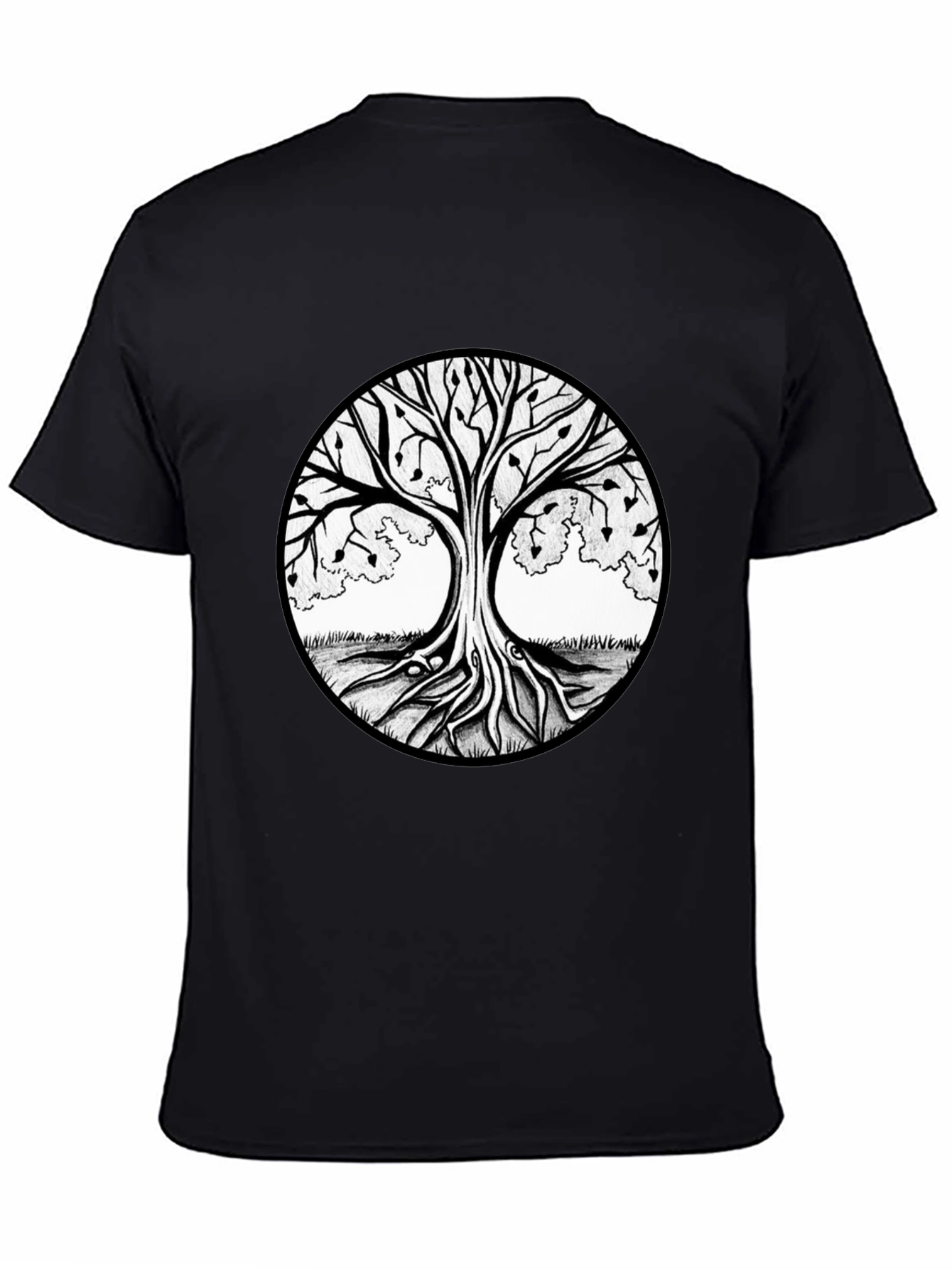 Tree of Life Graphic Tee - Black