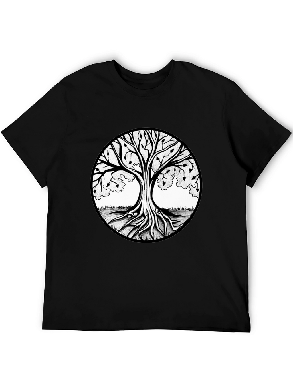 Tree of Life Graphic Tee - Black