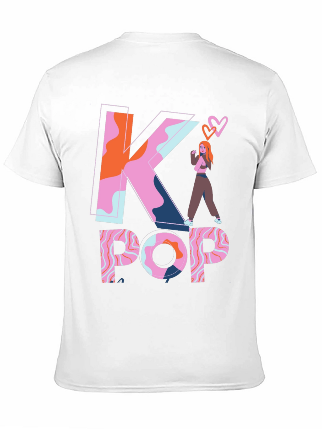 K-Pop Inspired Graphic Tee - Trendy & Unique