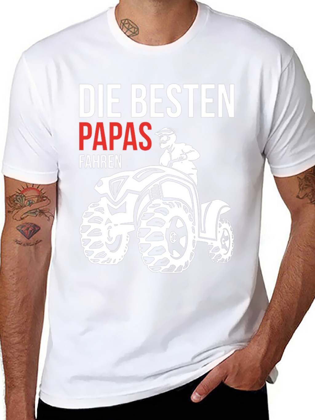 Best Dads ATV T-Shirt