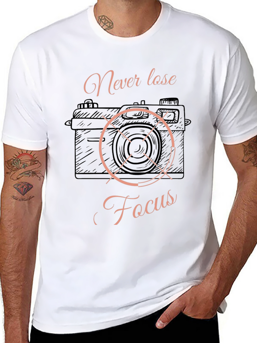 Never Lose Focus Graphic Tee