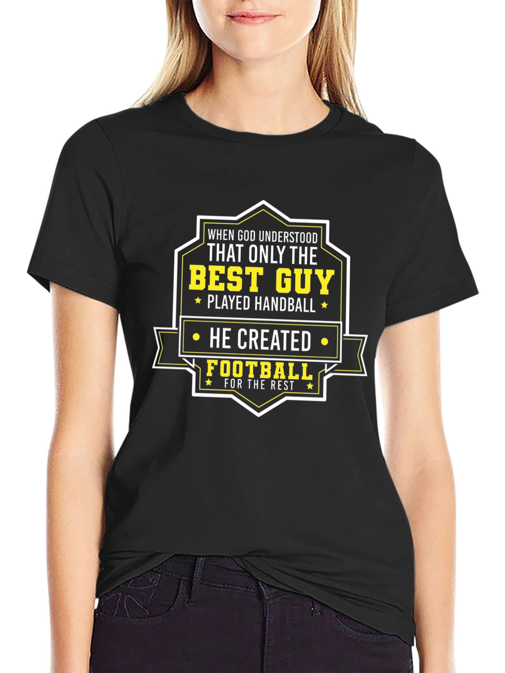 Best Guy Plays Handball T-Shirt