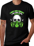 Bug Killer Skull T-Shirt - Funny Pest Control Tee