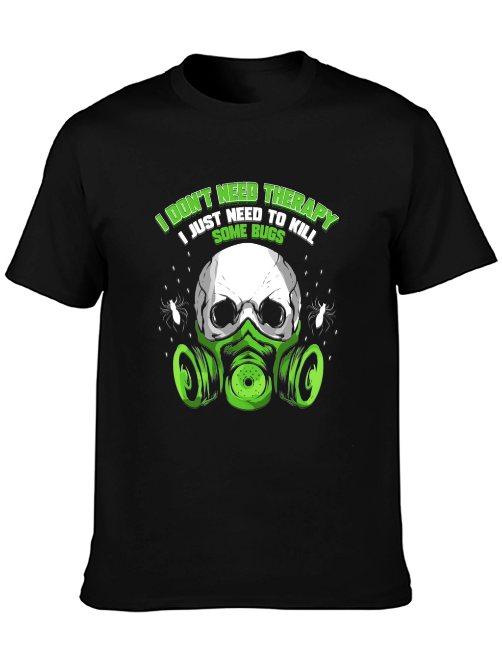 Bug Killer Skull T-Shirt - Funny Pest Control Tee
