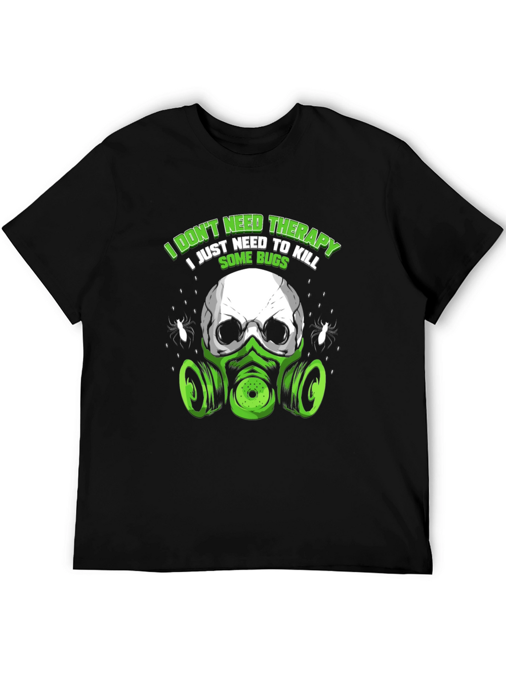 Bug Killer Skull T-Shirt - Funny Pest Control Tee