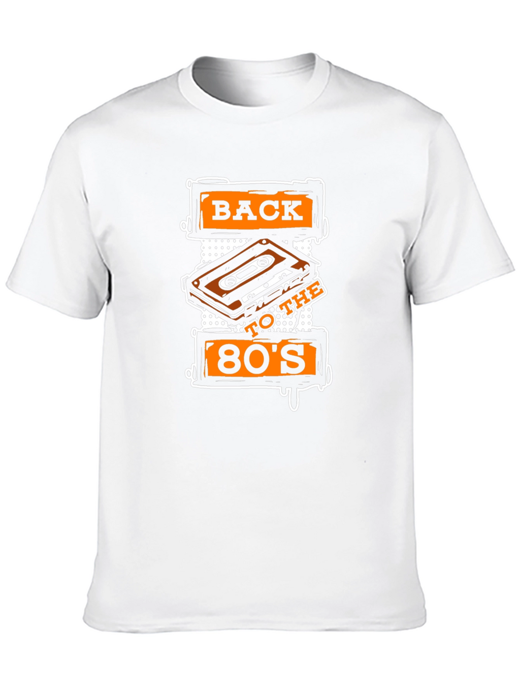 Back to the 80s Cassette Tape Graphic T-Shirt