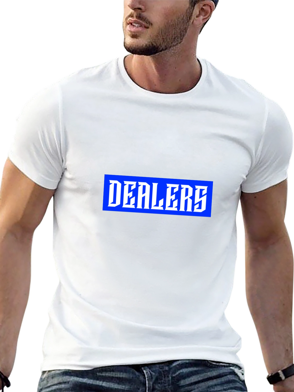 Dealers Graphic Print Mens T-Shirt