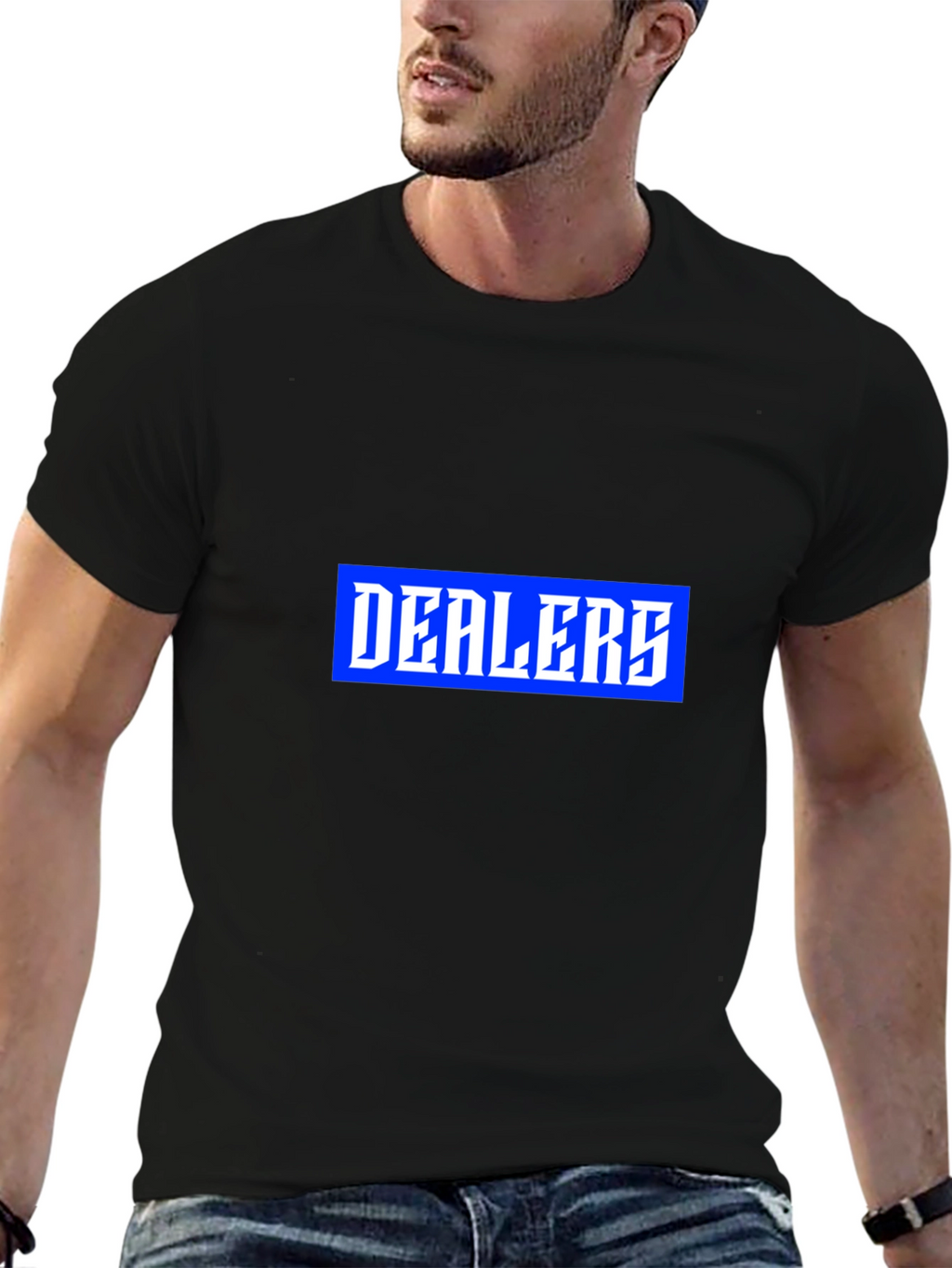 Dealers Graphic Print Mens T-Shirt