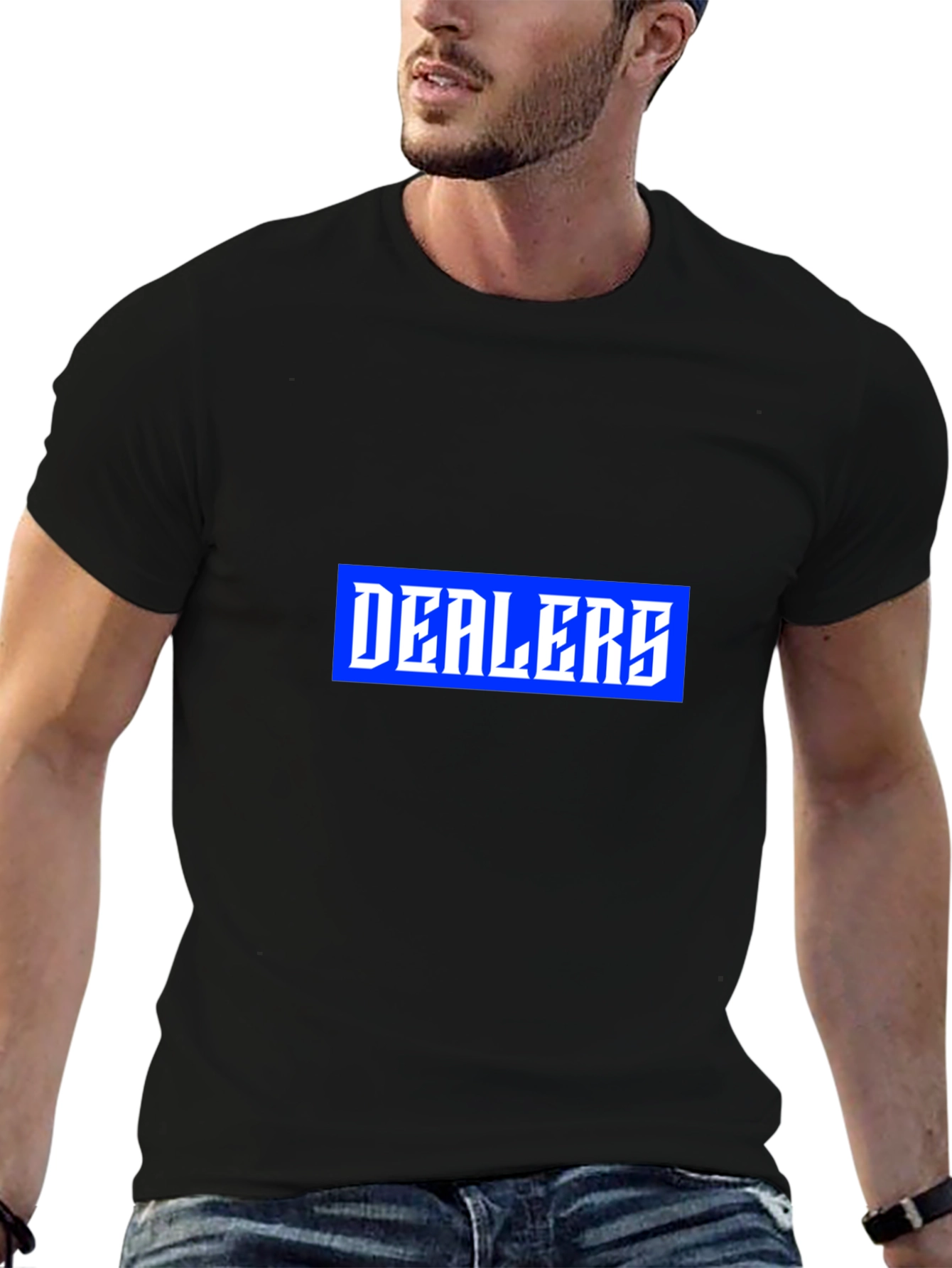 Dealers Graphic Print Mens T-Shirt