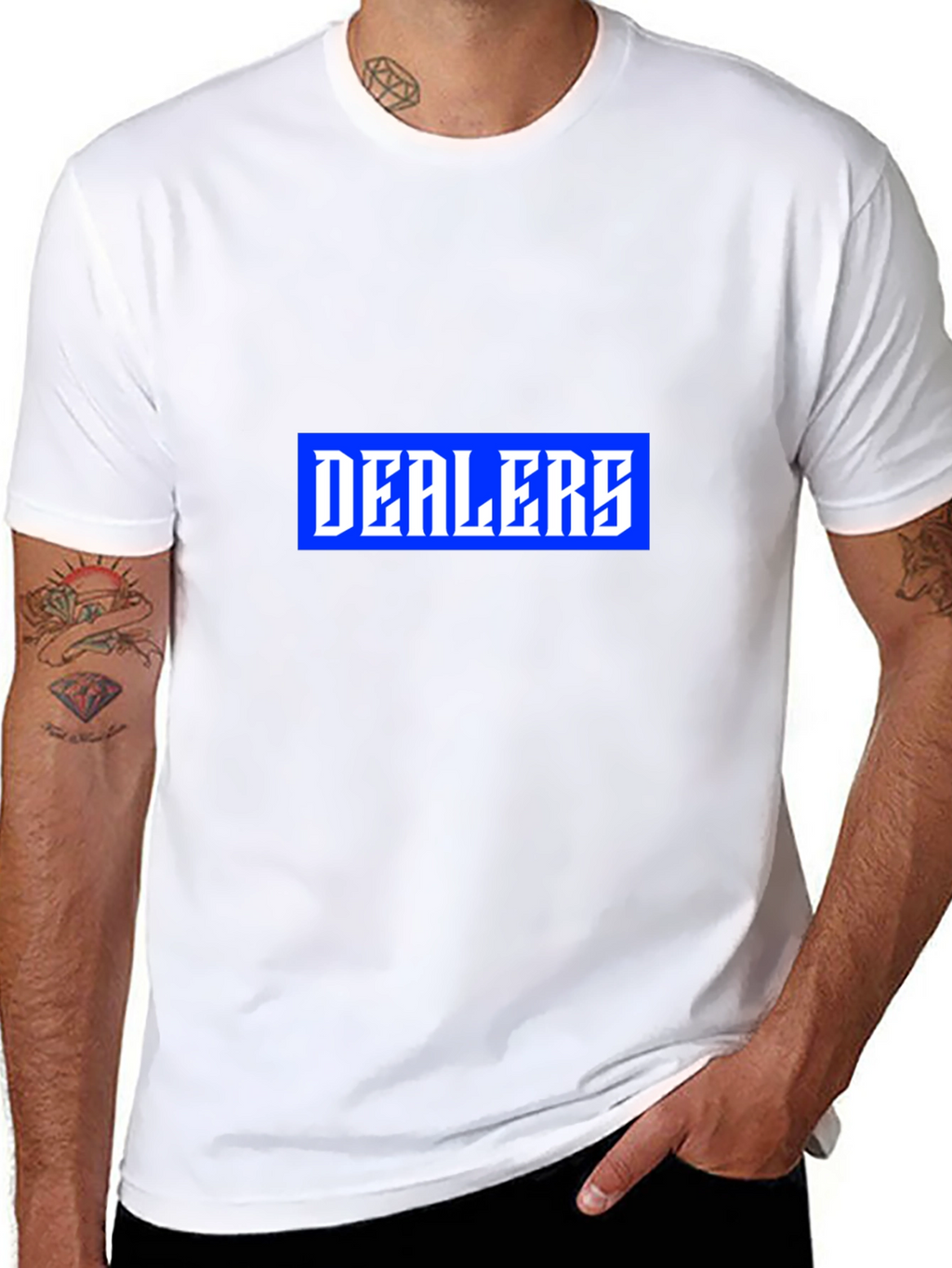 Dealers Graphic Print Mens T-Shirt