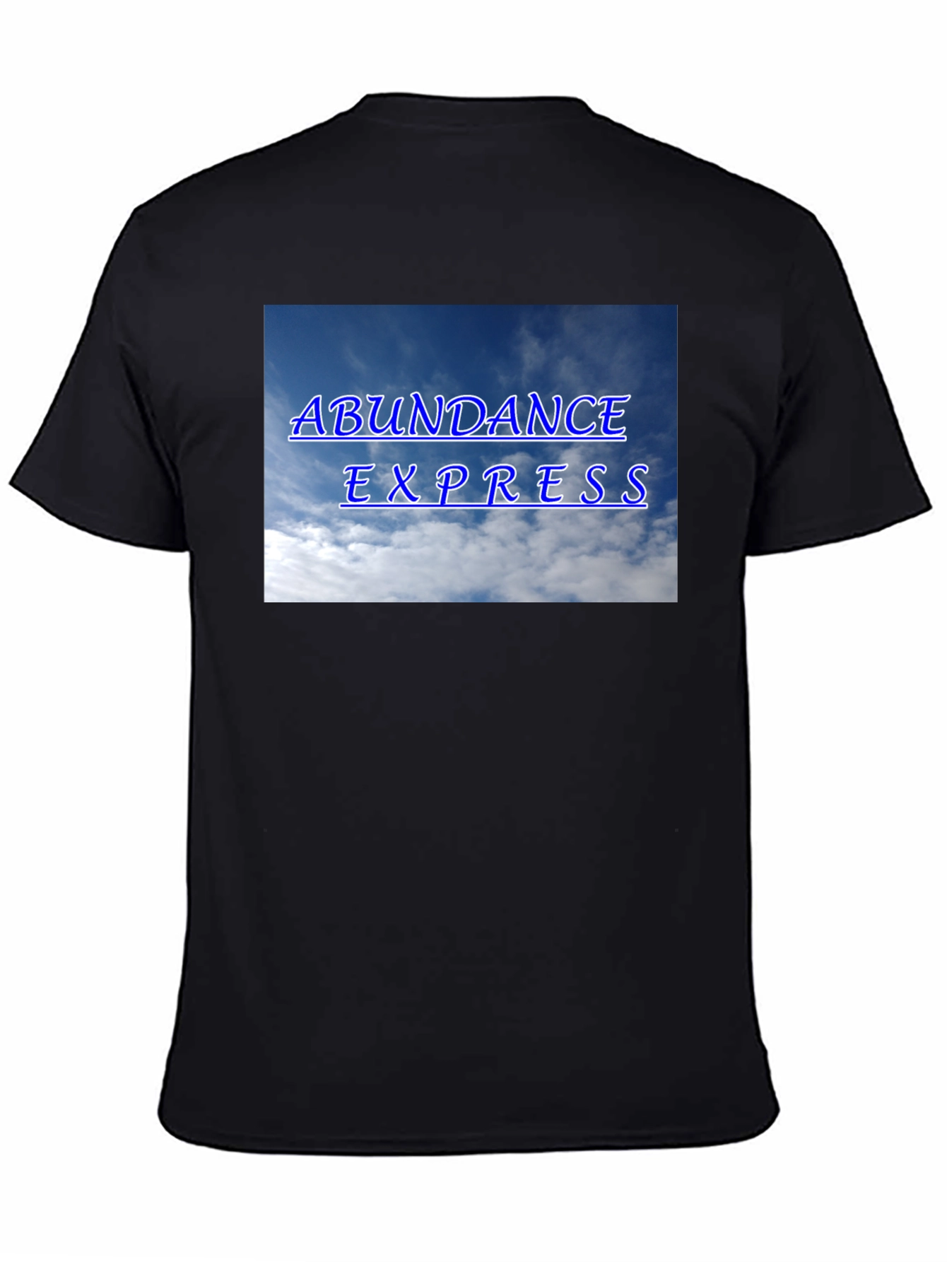 Abundance Express T-Shirt - Cloud Design