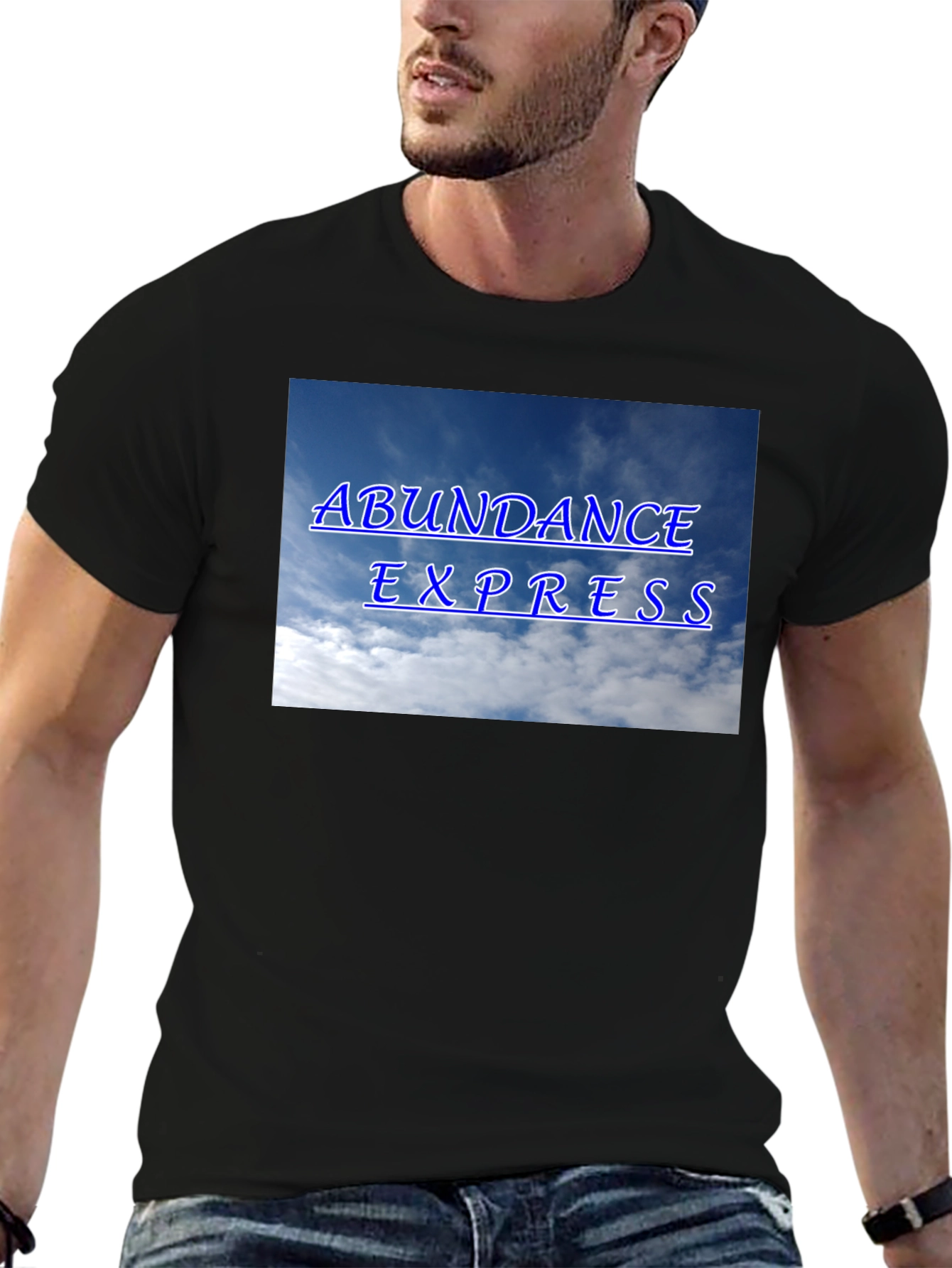 Abundance Express T-Shirt - Cloud Design