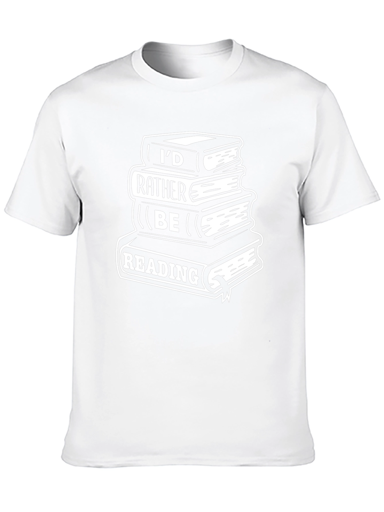 Book Lover T-Shirt: Id Rather Be Reading