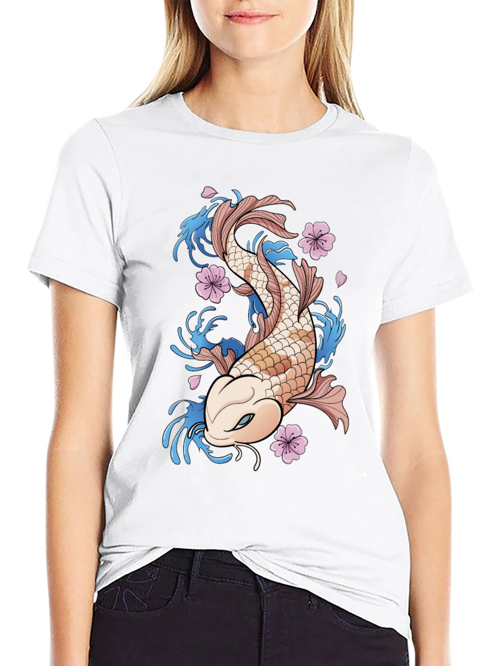 Koi Fish Graphic Tee