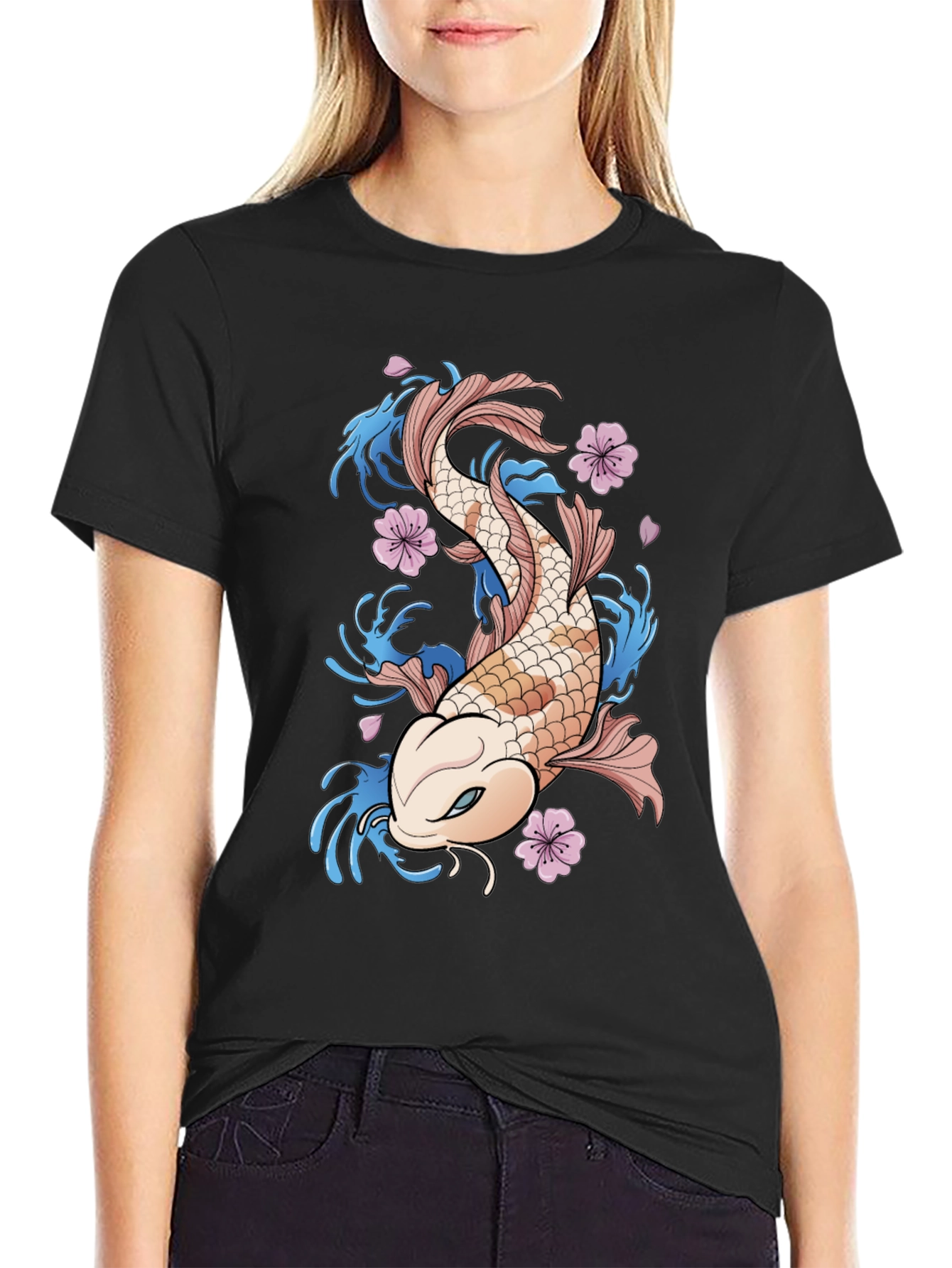 Koi Fish Graphic Tee