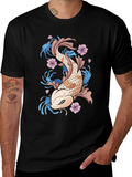 Koi Fish Graphic Tee