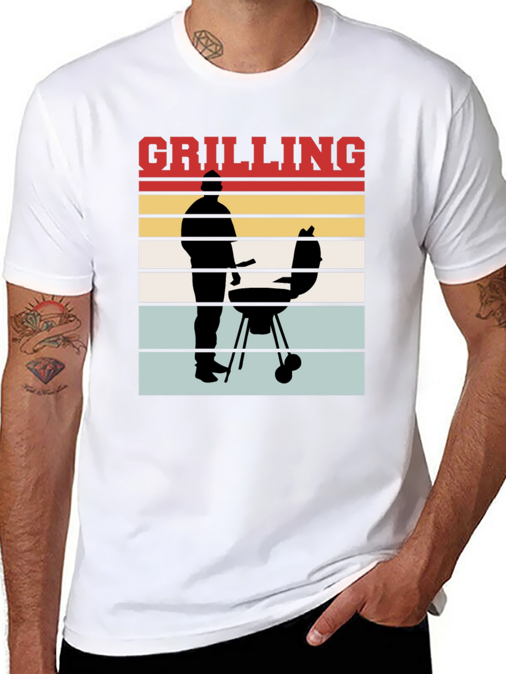 Grilling Graphic Tee - BBQ Lovers T-Shirt