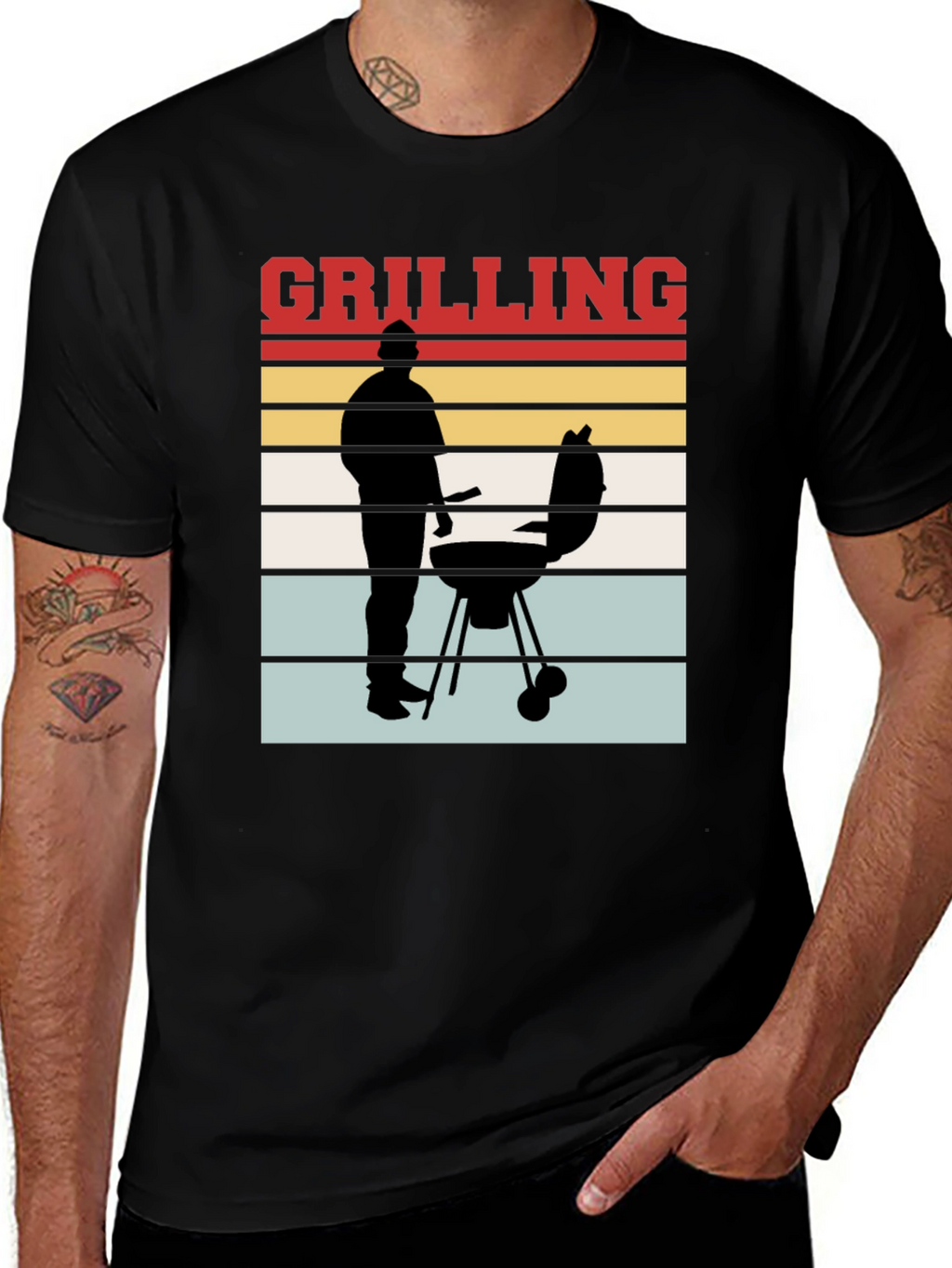 Grilling Graphic Tee - BBQ Lovers T-Shirt